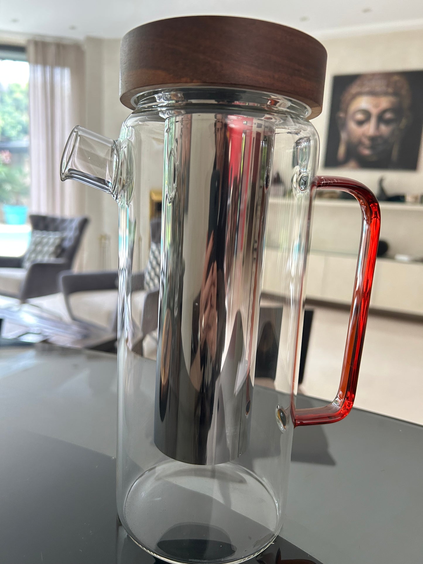 Carafe Filtrante en Verre 1,5L — Filtration Naturelle sans BPA