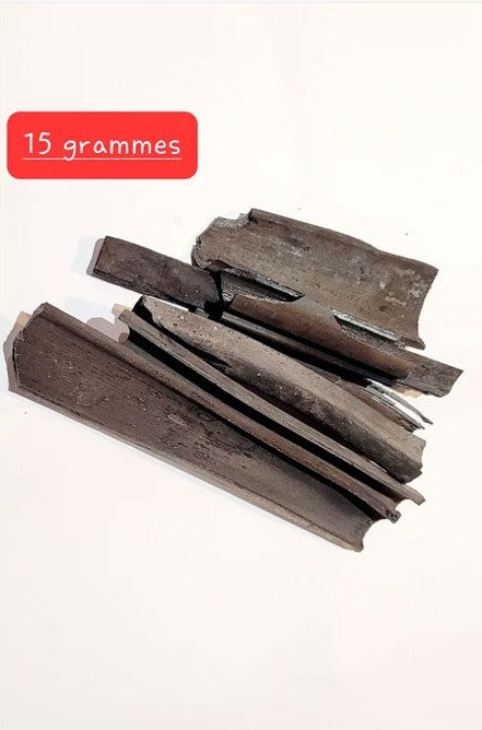 pieces of dark brown bamboo and charcoal material for anti-waste offers 15 grams